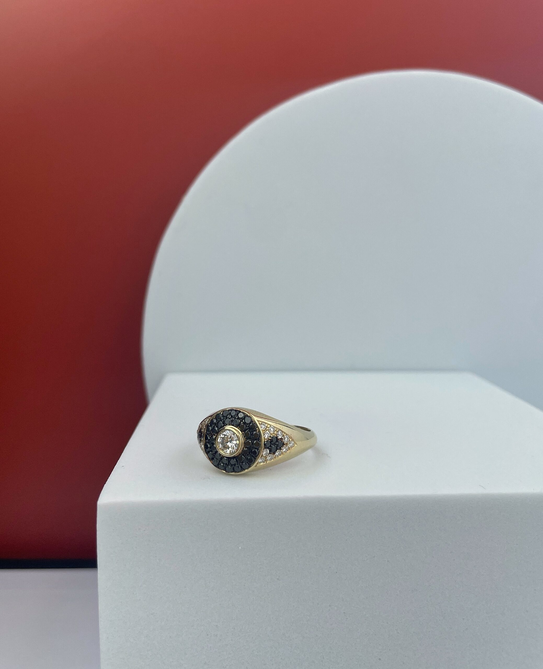 Avari Golden Rings AURA RING - Avishai Jewelry